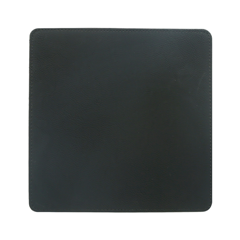 レーザー加工可能なレザーレットスクエアマウスパッド 20*20cm