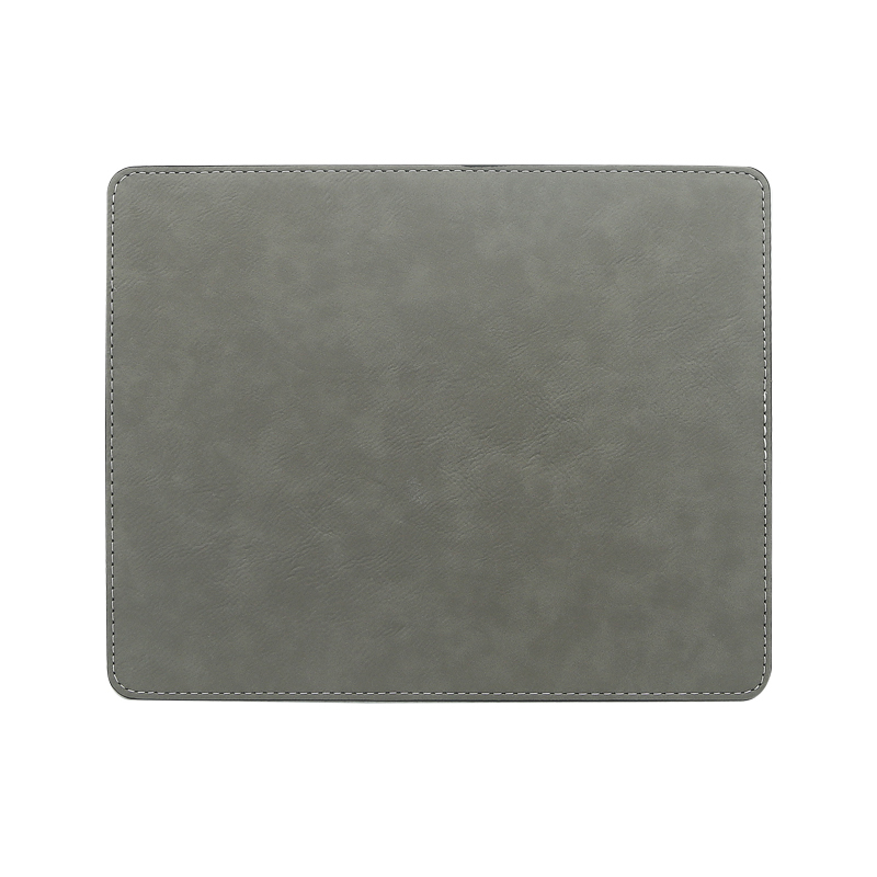 レーザー加工可能なレザーレット長方形マウスパッド 25*20cm