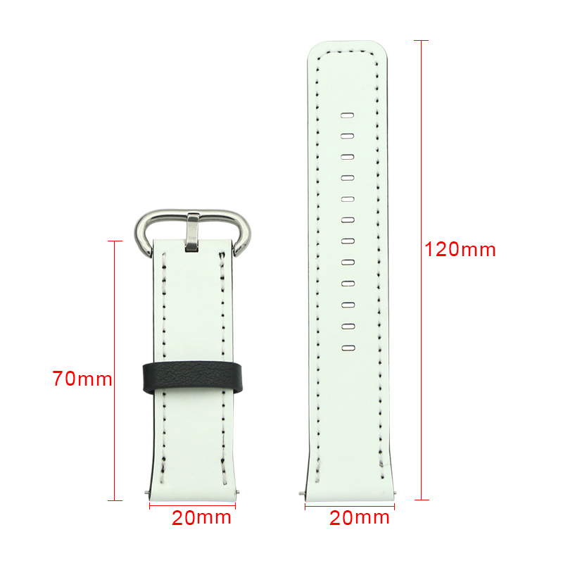 昇華 PU レザー Samsung/Huawei 時計バンド 20mm