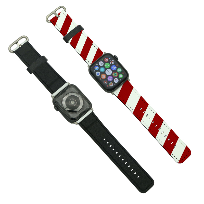昇華PUレザーApple Watchバンドシリーズ1/2/3-42mm用