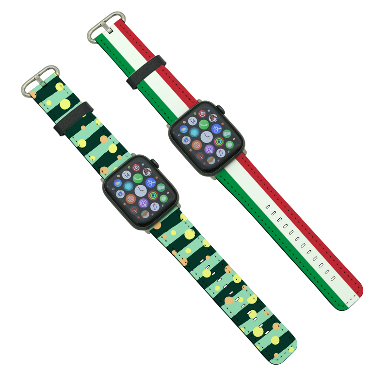 シリーズ 4/5-40mm 用昇華 PU レザー Apple iWatch バンド