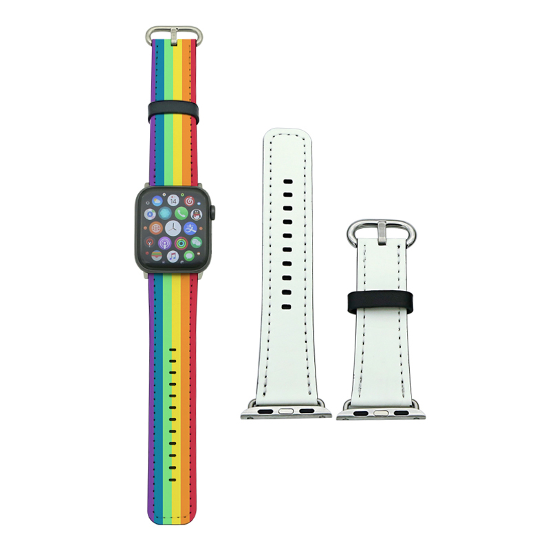 シリーズ 4/5-44mm 用昇華 PU レザー Apple iWatch バンド